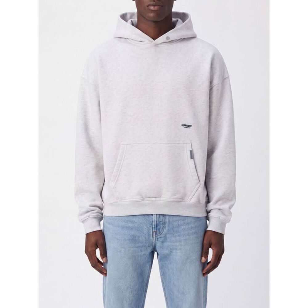 Represent Men Represent Cotton Hoodie With Pouch Pocket